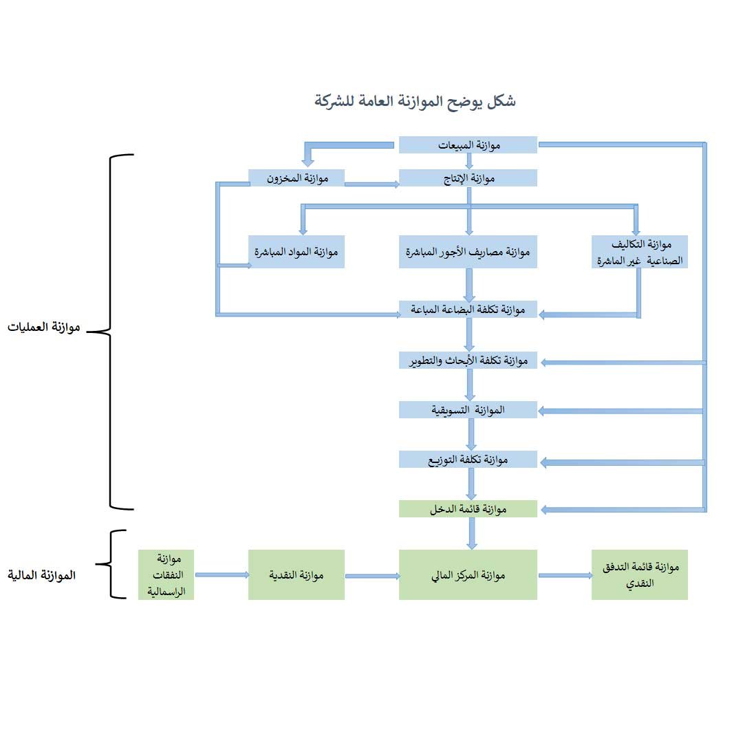 Diagram Illustrating the Company's General Budget