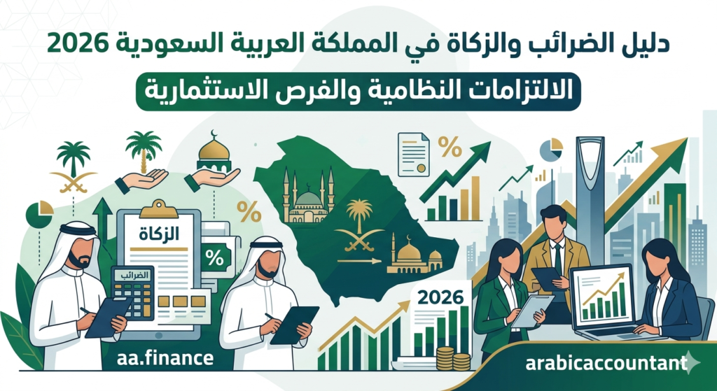 دليل الضرائب والزكاة في المملكة العربية السعودية 2026 يوضح الالتزامات النظامية والفرص الاستثمارية