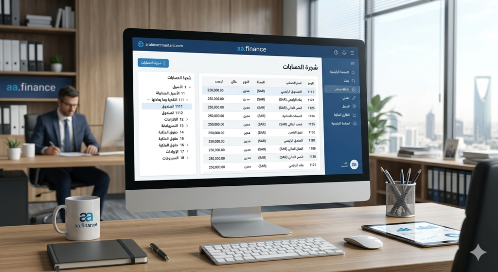 شجرة الحسابات دليل تصميم الحسابات المحاسبية للشركات وفق المعايير الدولية
