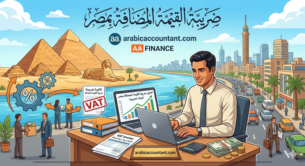 ضريبة القيمة المضافة بمصر
