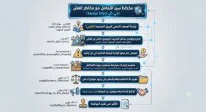 مخطط سير التعامل مع مخاطر الغش