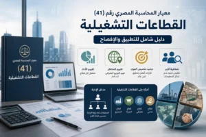 معيار المحاسبة المصري رقم (41) – القطاعات التشغيلية دليل شامل للتطبيق والإفصاح