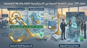 معيار المراجعة المصري 320 الأهمية النسبية في التخطيط والتنفيذ دليل شامل