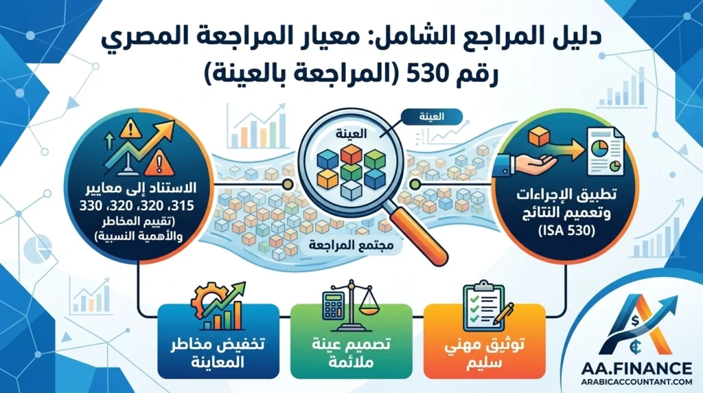 معيار المراجعة المصري رقم 530 المراجعة بالعينة – الدليل الشامل للمراجعين