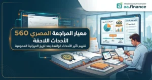معيار المراجعة المصري رقم 560 الأحداث اللاحقة