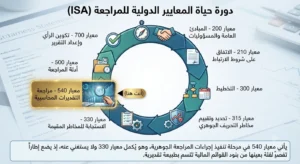 موضع معيار 540 فى دورة المراجعة