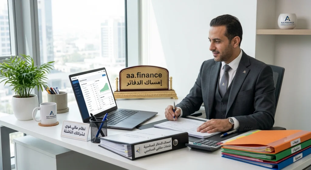 إمساك الدفاتر المحاسبية للشركات الناشئة دليل عملي لبناء نظام مالي احترافي Bookkeeping Services Egypt | Professional Accounting for Startups & Foreign Businesses