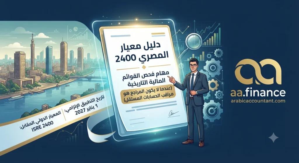 معيار المراجعة المصري رقم 2400 – الفحص المحدود بمعرفة مراجع مستقل شرح شامل