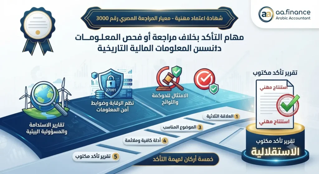 معيار المراجعة المصري رقم 3000 الدليل الشامل لمهام التأكد غير المالية